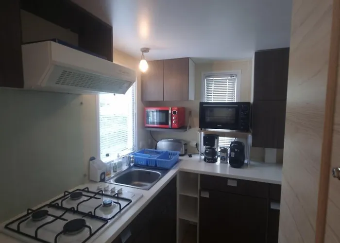 Mobil-home, Piscine, Wifi, Climatise キャンプ場 *