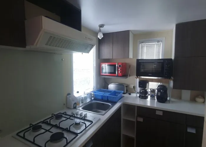 Mobil-home, Piscine, Wifi, Climatise ラ・ベルヌリー・アン・レッツ