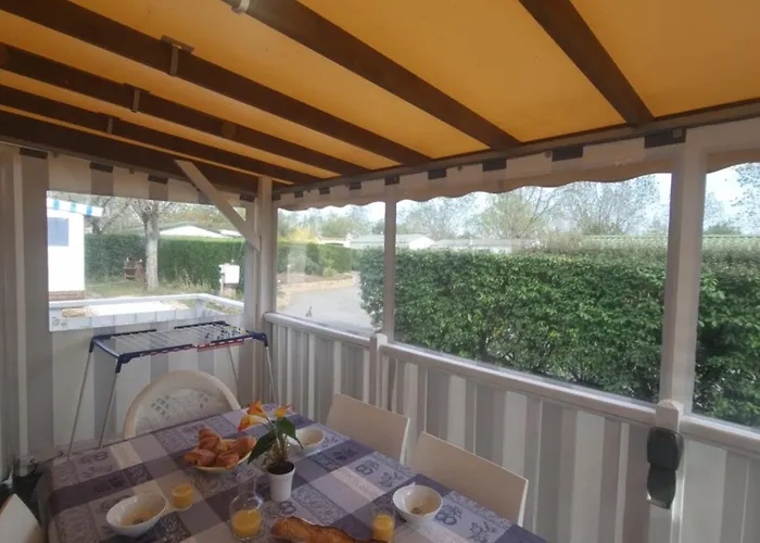 Mobil-home, Piscine, Wifi, Climatise Campsite